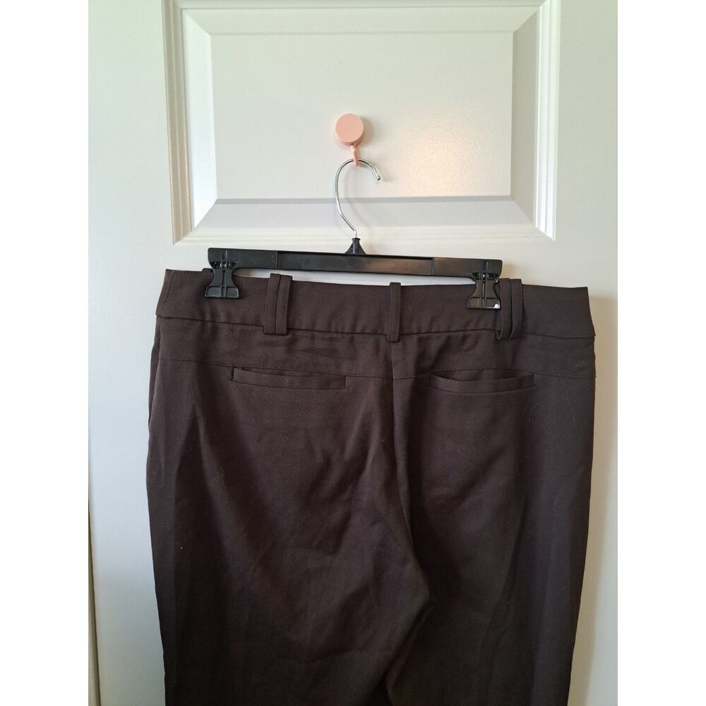 Maurices Women's Dress Pants Trousers Slacks Career Brown Polished Size 9/10 - Picture 3 of 8